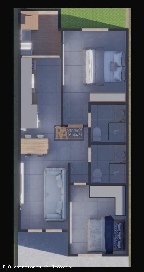 Casa, 2 quartos - Foto 2