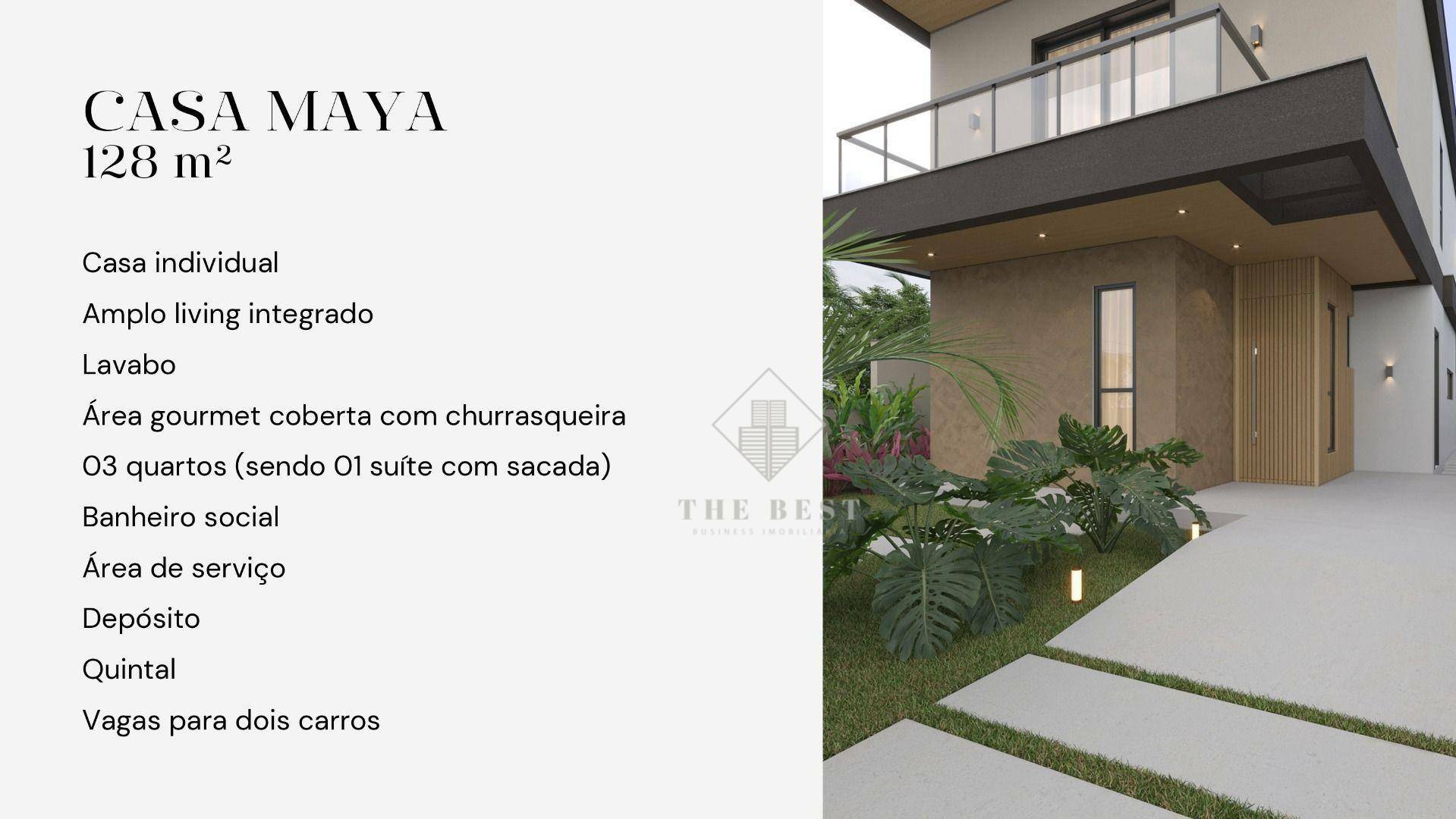 Casa de Condomínio à venda com 3 quartos, 128m² - Foto 3