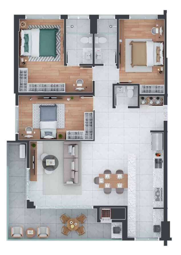 Cobertura à venda com 3 quartos, 203m² - Foto 30