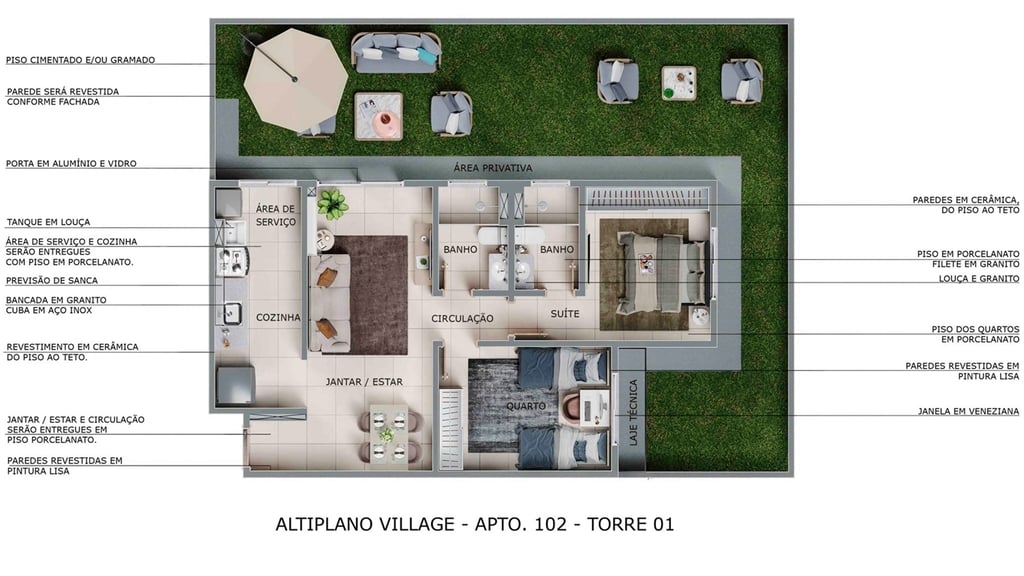 Apartamento à venda com 1 quarto, 82m² - Foto 15