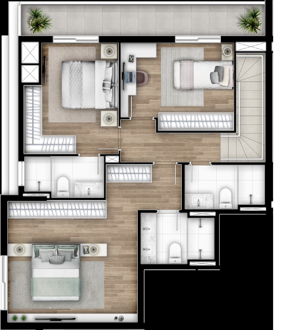 Apartamento à venda com 2 quartos, 6823m² - Foto 33