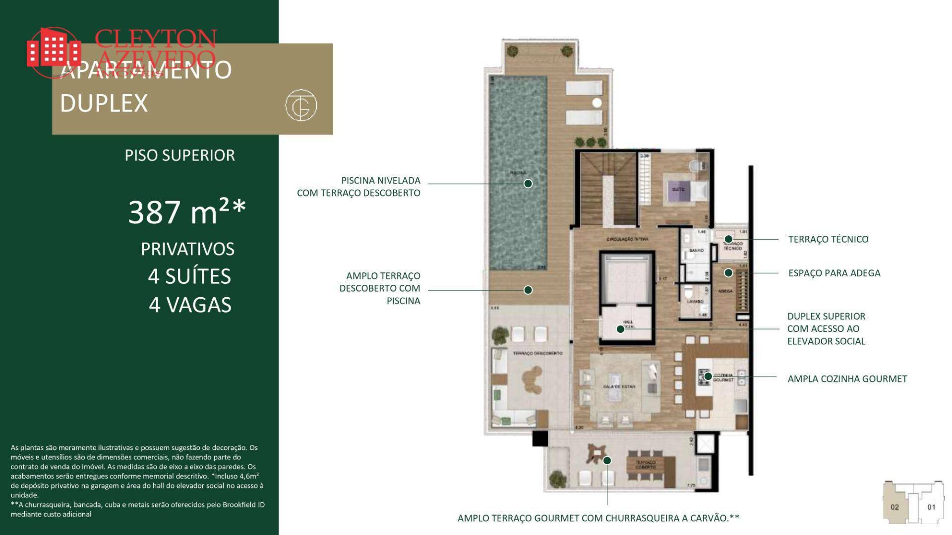 Apartamento à venda com 4 quartos, 200m² - Foto 60