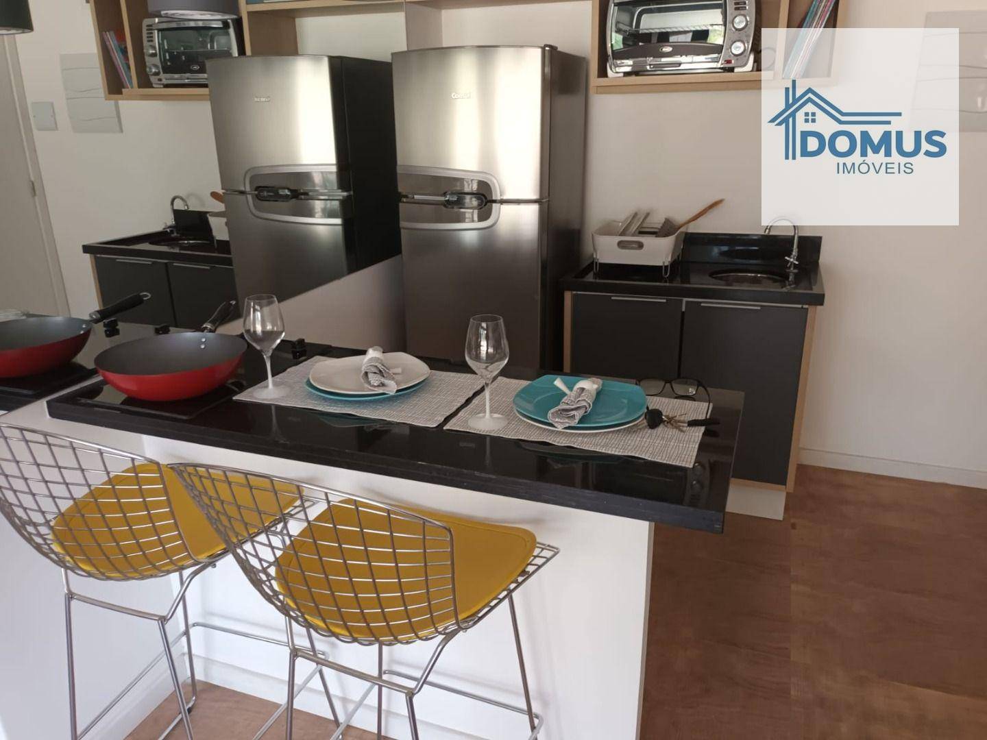 Apartamento à venda e aluguel com 1 quarto, 37m² - Foto 1