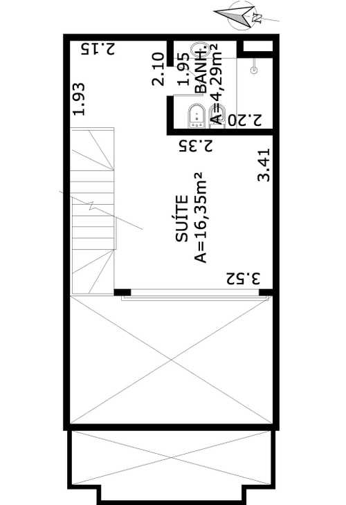 Apartamento à venda com 1 quarto, 77m² - Foto 7