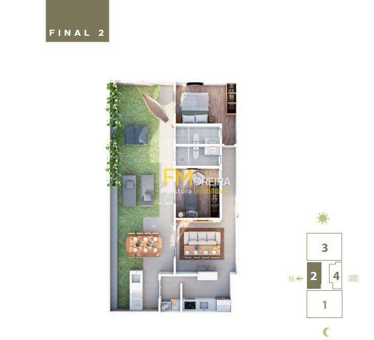 Apartamento à venda com 2 quartos, 117m² - Foto 10