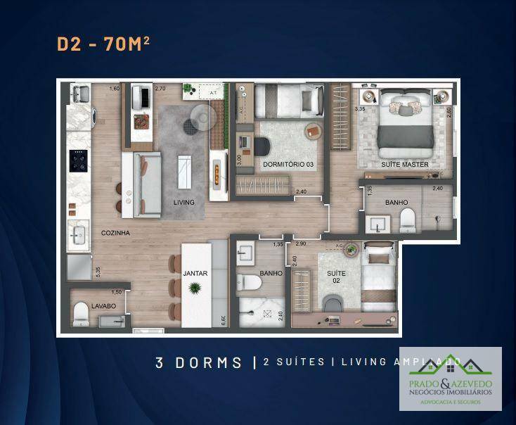 Apartamento à venda com 3 quartos, 87m² - Foto 51