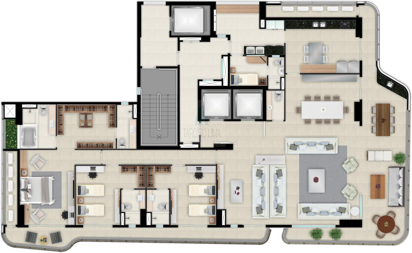 Apartamento à venda com 4 quartos, 301m² - Foto 17