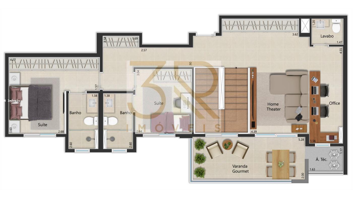 Apartamento à venda com 2 quartos, 77m² - Foto 19