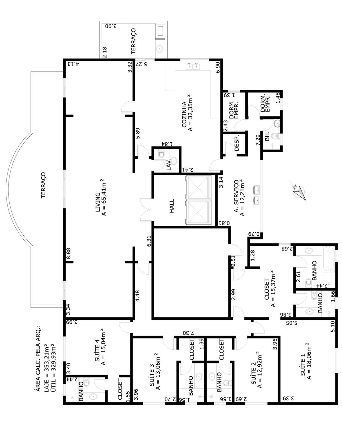 Apartamento à venda com 4 quartos, 300m² - Foto 11