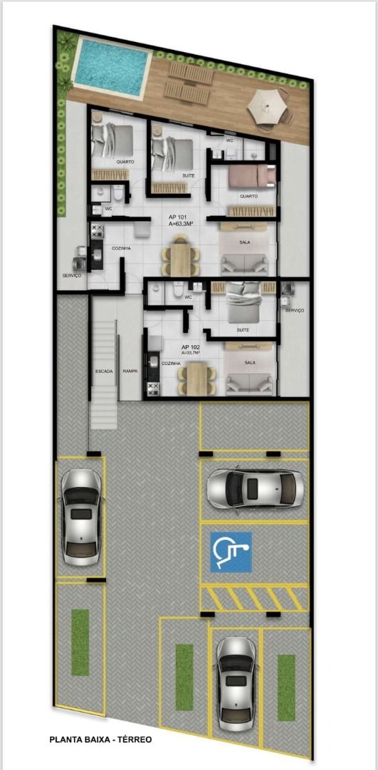 Apartamento à venda com 2 quartos, 48m² - Foto 27