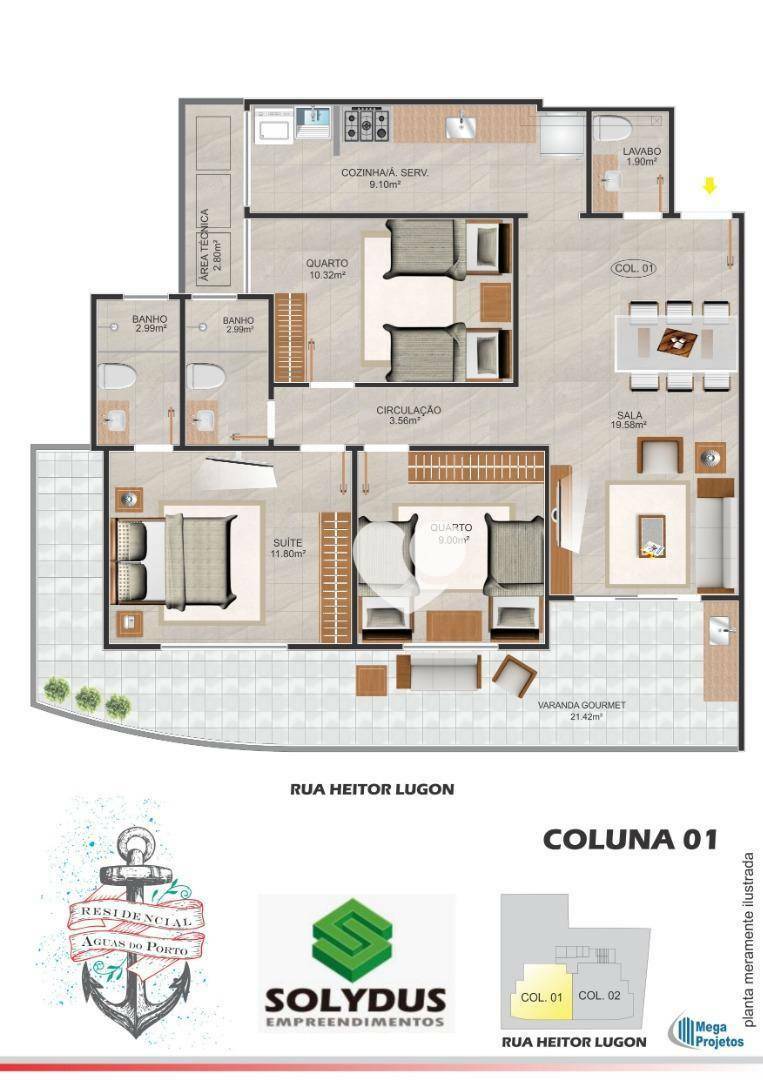 Cobertura à venda com 3 quartos, 230m² - Foto 33