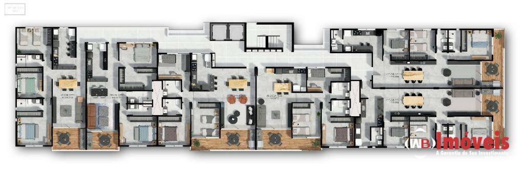 Apartamento à venda com 3 quartos, 100m² - Foto 3