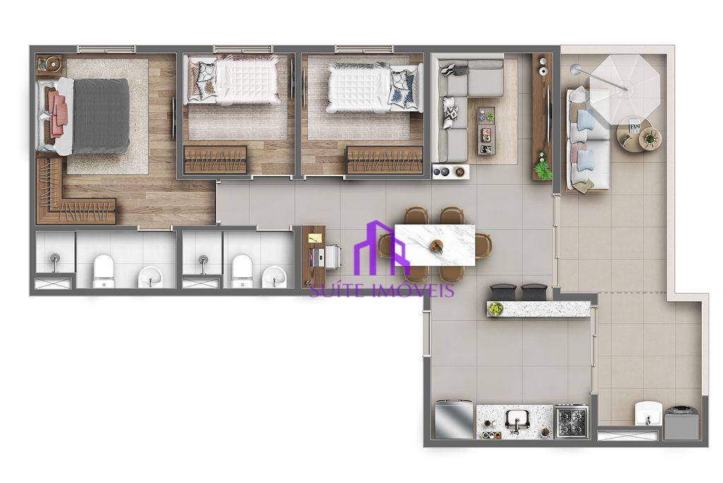 Cobertura à venda com 3 quartos, 70m² - Foto 41