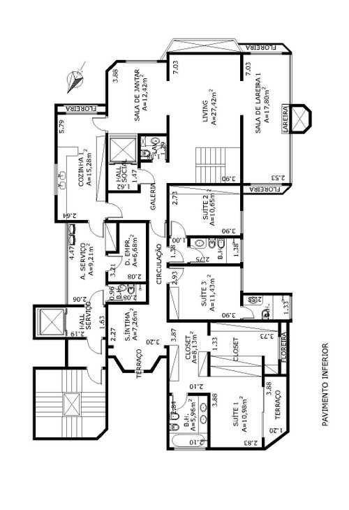 Apartamento à venda com 3 quartos, 460m² - Foto 2