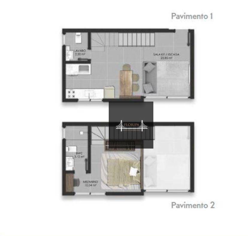 Apartamento à venda com 1 quarto, 42m² - Foto 6