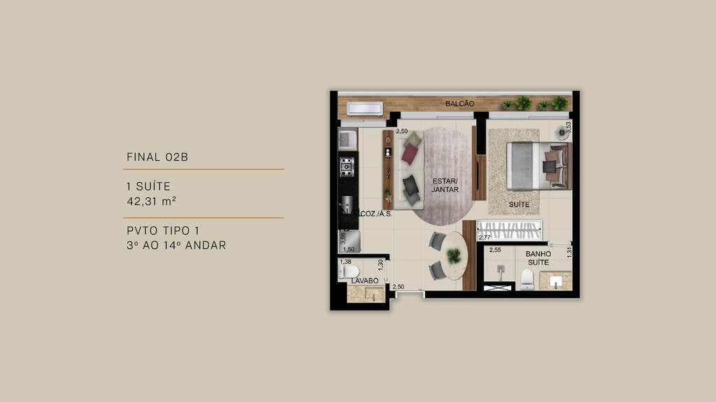 Apartamento, 3 quartos, 261 m² - Foto 13