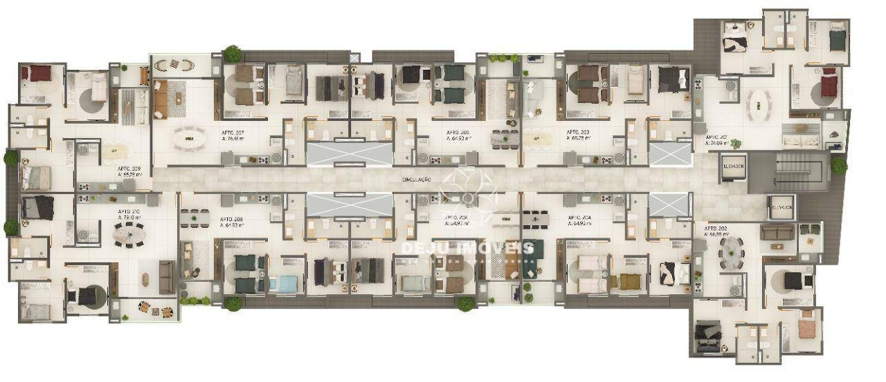 Apartamento à venda com 2 quartos, 64m² - Foto 18