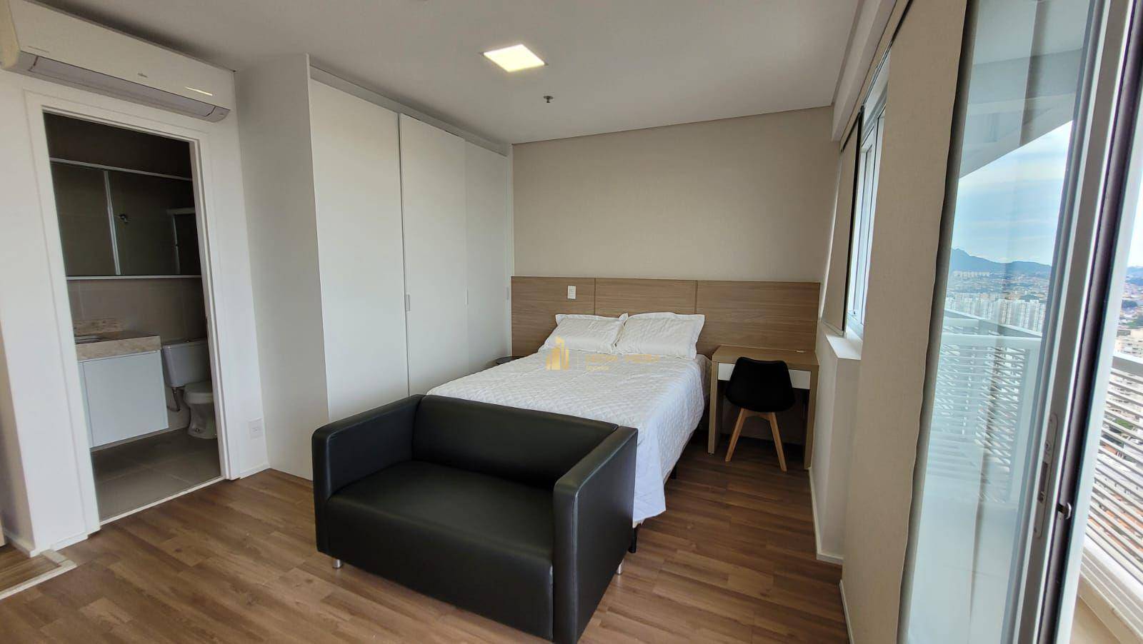 Kitnet e Studio à venda e aluguel com 1 quarto, 33m² - Foto 3