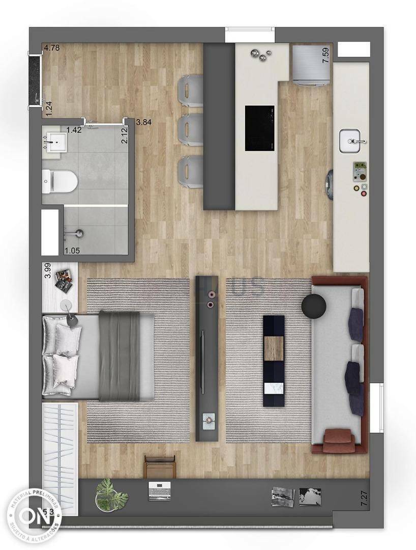 Kitnet e Studio à venda com 1 quarto, 23m² - Foto 58