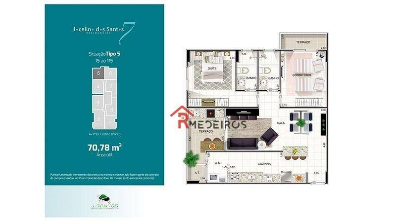 Apartamento à venda com 2 quartos, 76m² - Foto 12