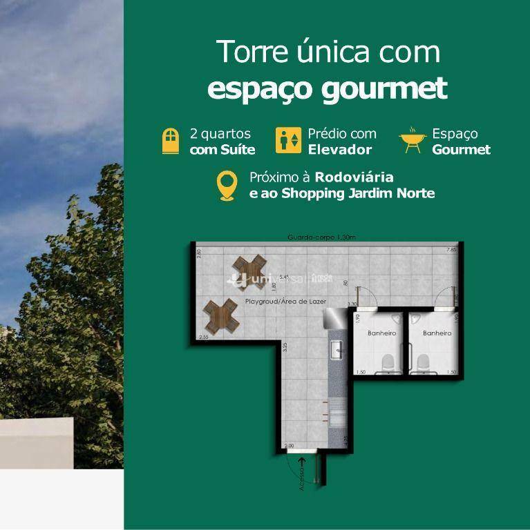 Apartamento à venda com 2 quartos, 48m² - Foto 3