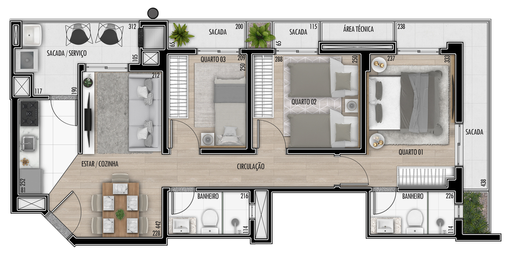 Apartamento à venda com 2 quartos, 4823m² - Foto 48