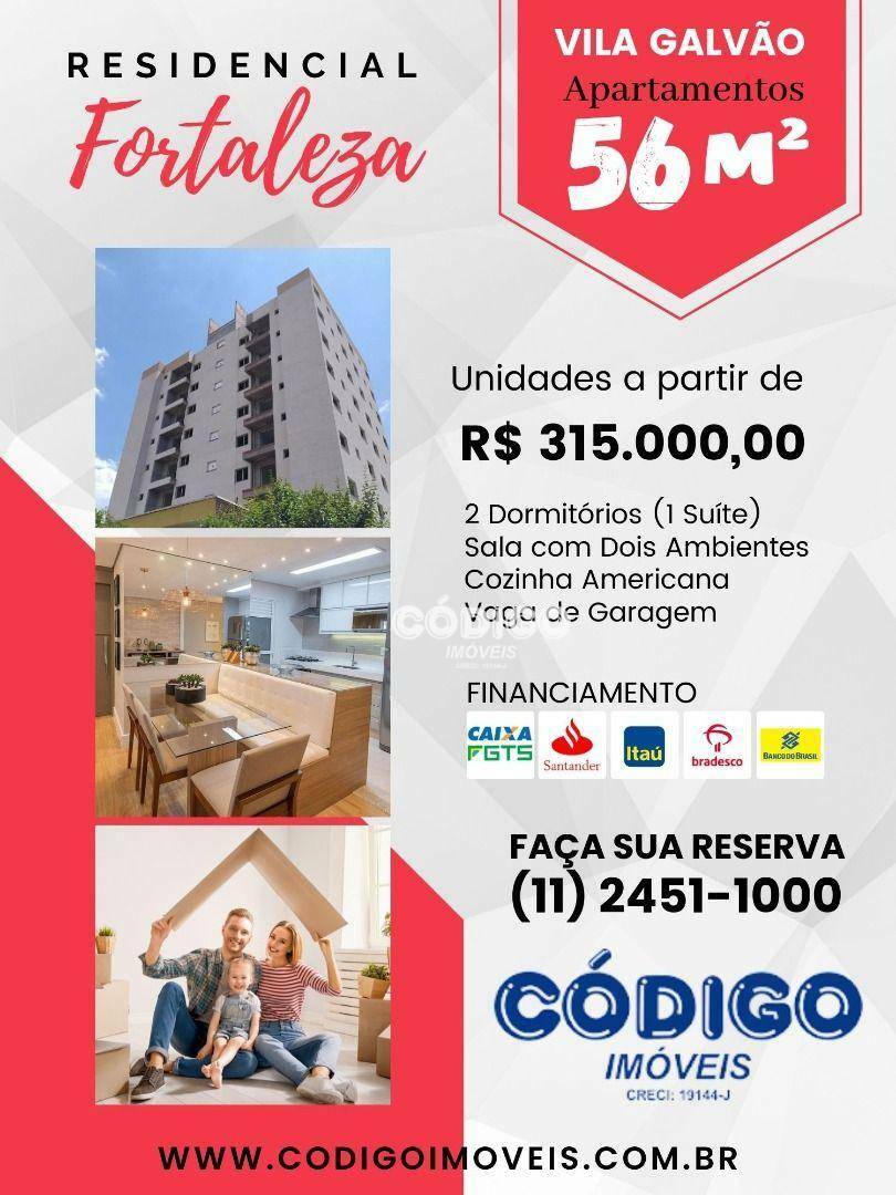 Apartamento à venda com 2 quartos, 56m² - Foto 2