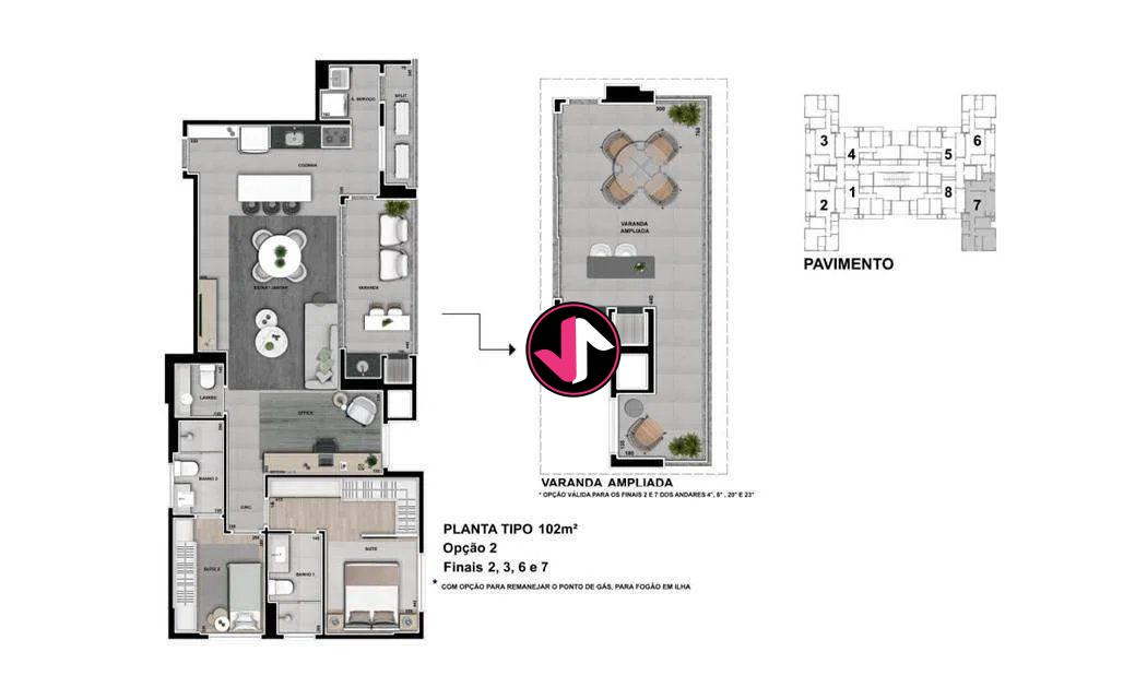 Apartamento à venda com 2 quartos - Foto 17