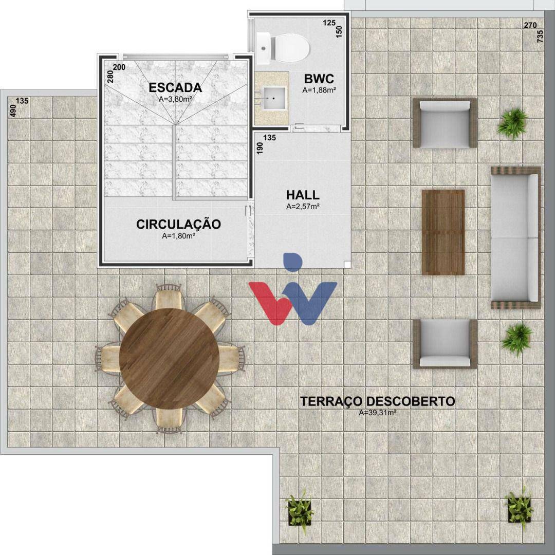 Sobrado à venda com 3 quartos, 169m² - Foto 4