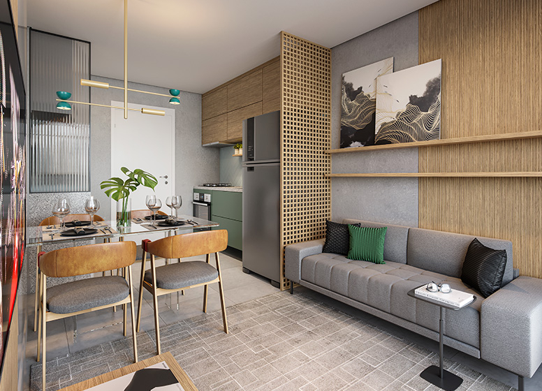 Apartamento à venda com 2 quartos, 3256m² - Foto 2