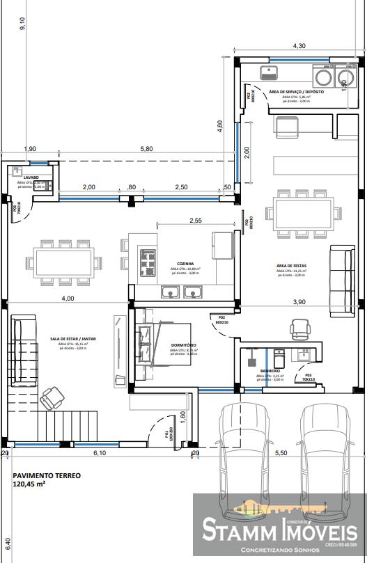 Casa, 4 quartos - Foto 2