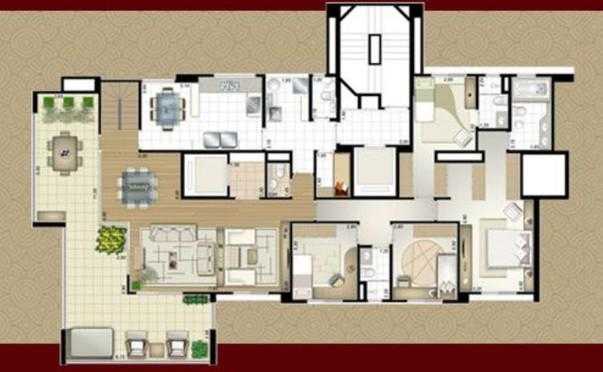 Apartamento à venda com 3 quartos, 238m² - Foto 3