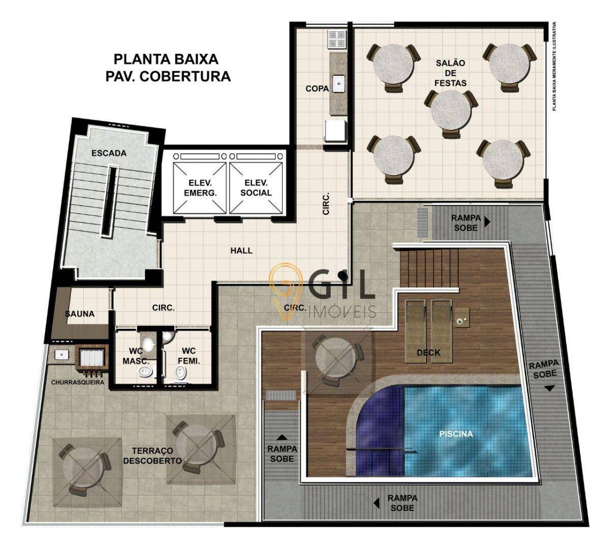 Apartamento à venda com 2 quartos, 64m² - Foto 8