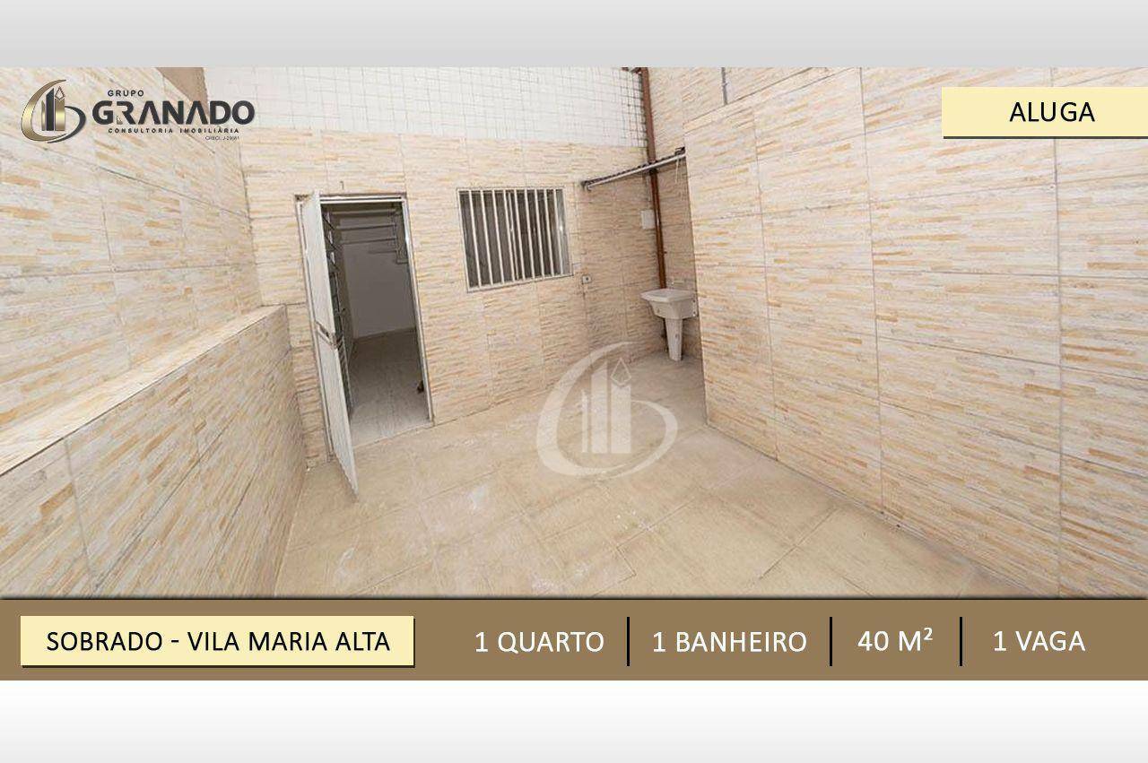 Sobrado para alugar com 1 quarto, 40m² - Foto 1