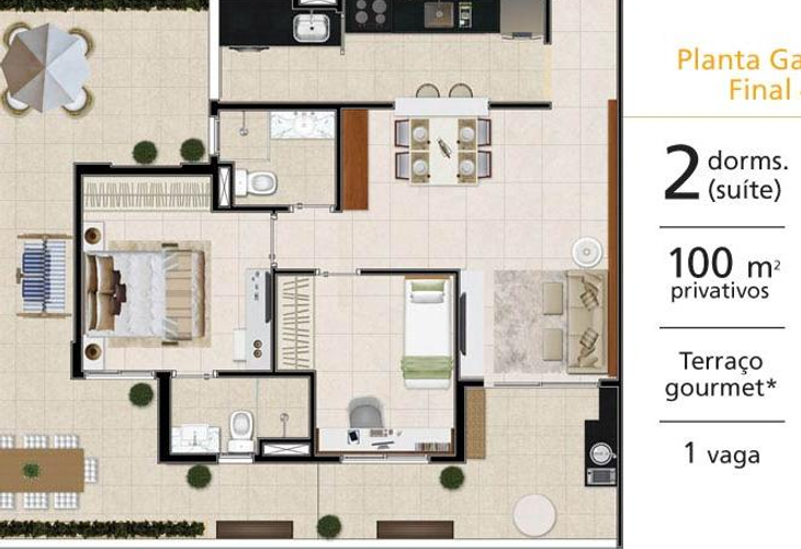 Apartamento à venda com 2 quartos, 65m² - Foto 10