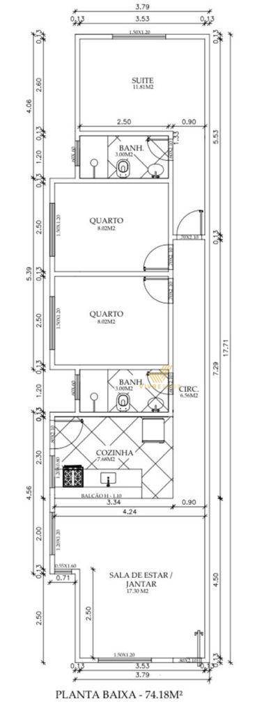 Casa à venda com 3 quartos, 75m² - Foto 21