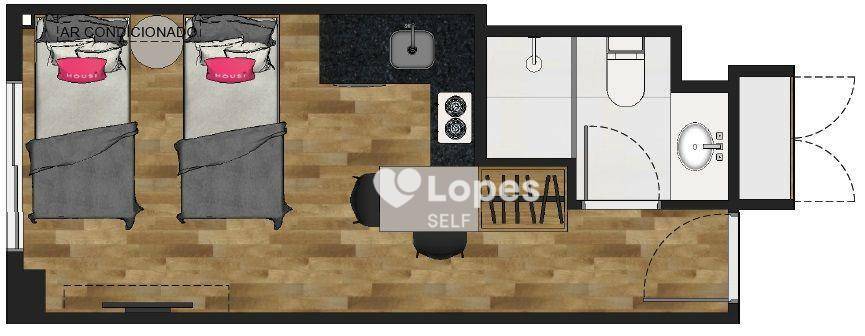 Kitnet e Studio à venda com 1 quarto, 26m² - Foto 45