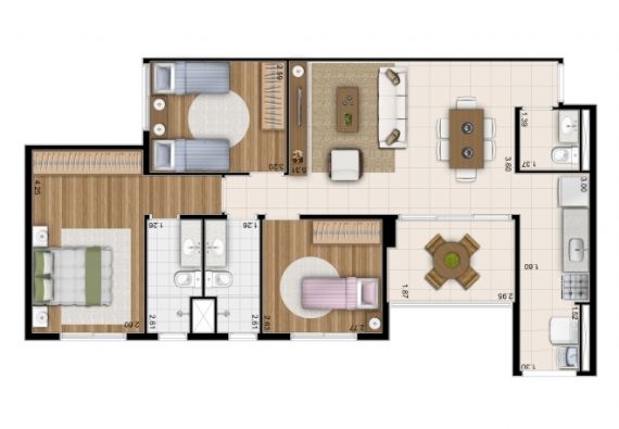 Apartamento à venda com 3 quartos, 82m² - Foto 14