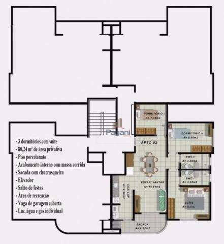 Apartamento à venda com 3 quartos, 92m² - Foto 6