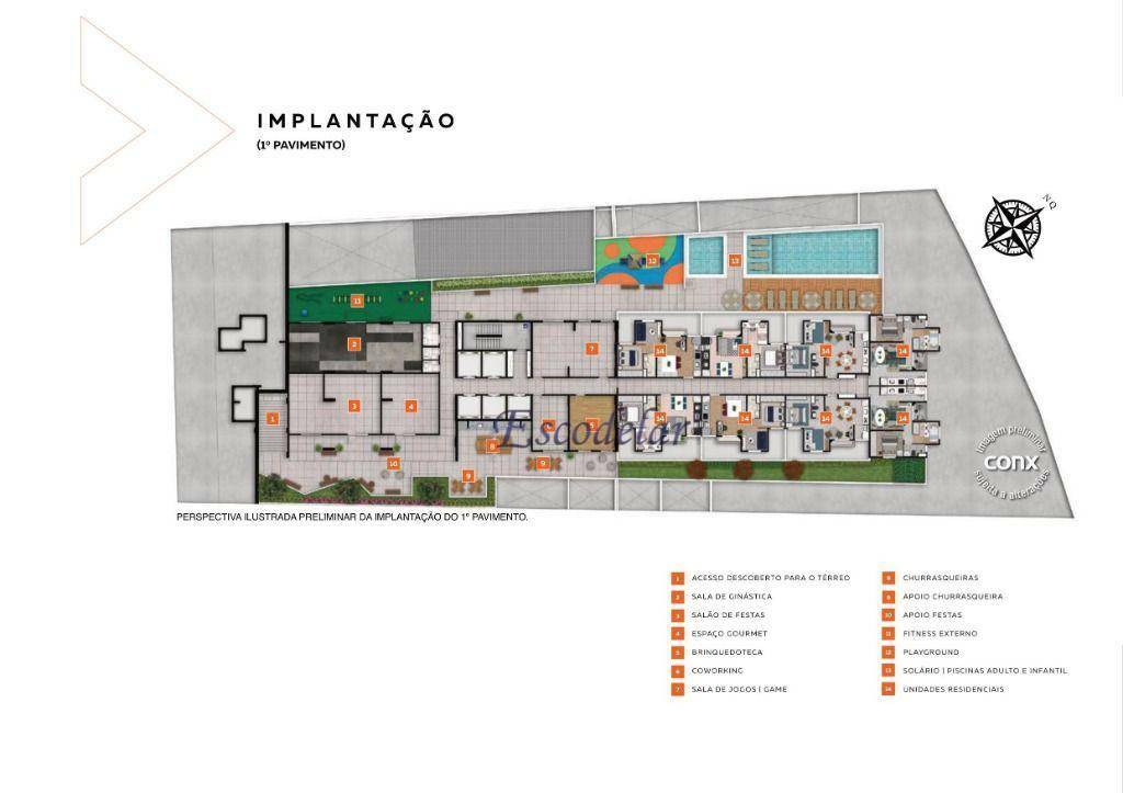 Apartamento à venda com 2 quartos, 38m² - Foto 22