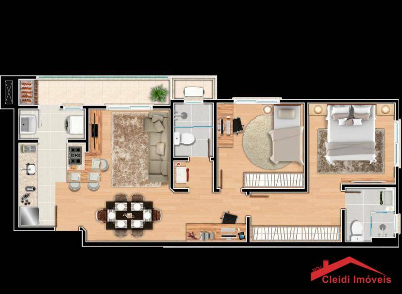 Apartamento à venda com 3 quartos, 218m² - Foto 27