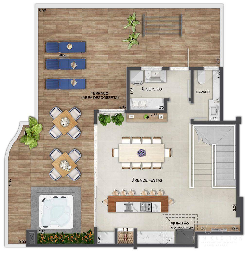 Cobertura à venda com 3 quartos, 237m² - Foto 25