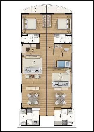 Apartamento à venda com 2 quartos, 56m² - Foto 5