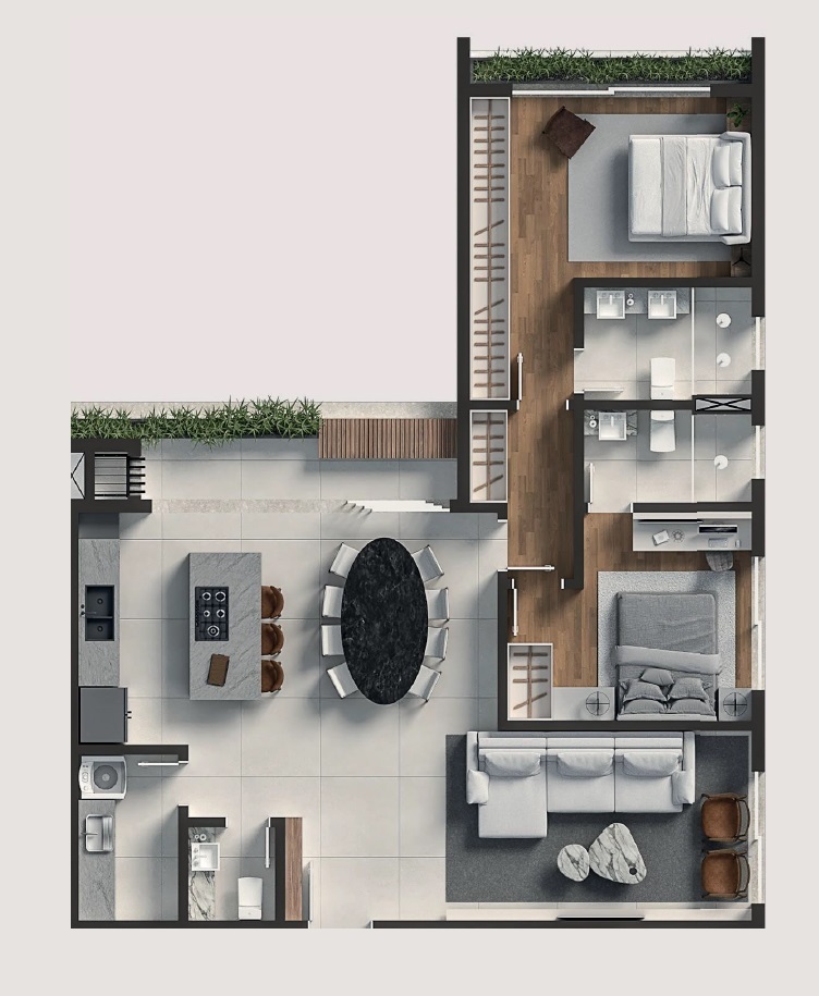 Apartamento à venda com 2 quartos, 106m² - Foto 42