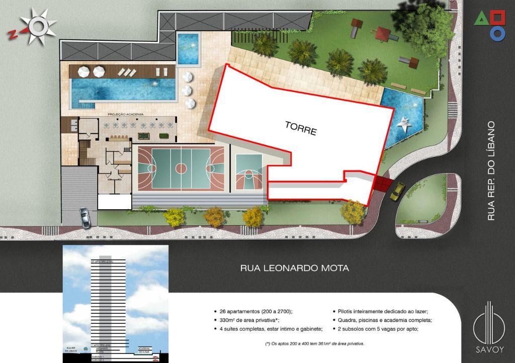 Apartamento à venda com 4 quartos, 330m² - Foto 2