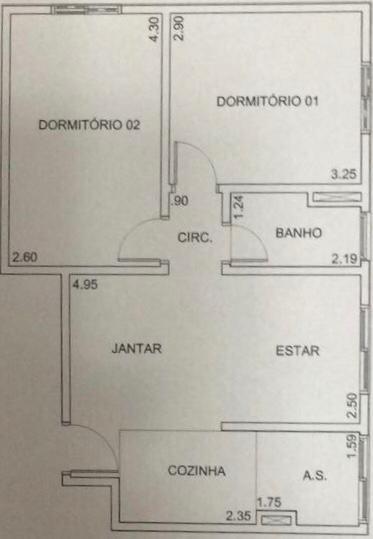 Apartamento à venda com 2 quartos, 51m² - Foto 15