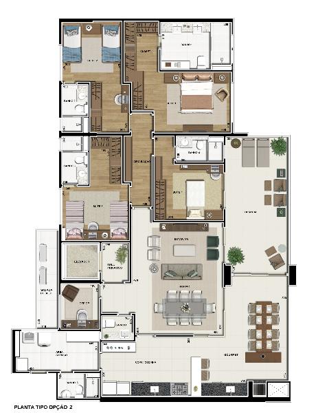 Apartamento à venda com 4 quartos, 251m² - Foto 18