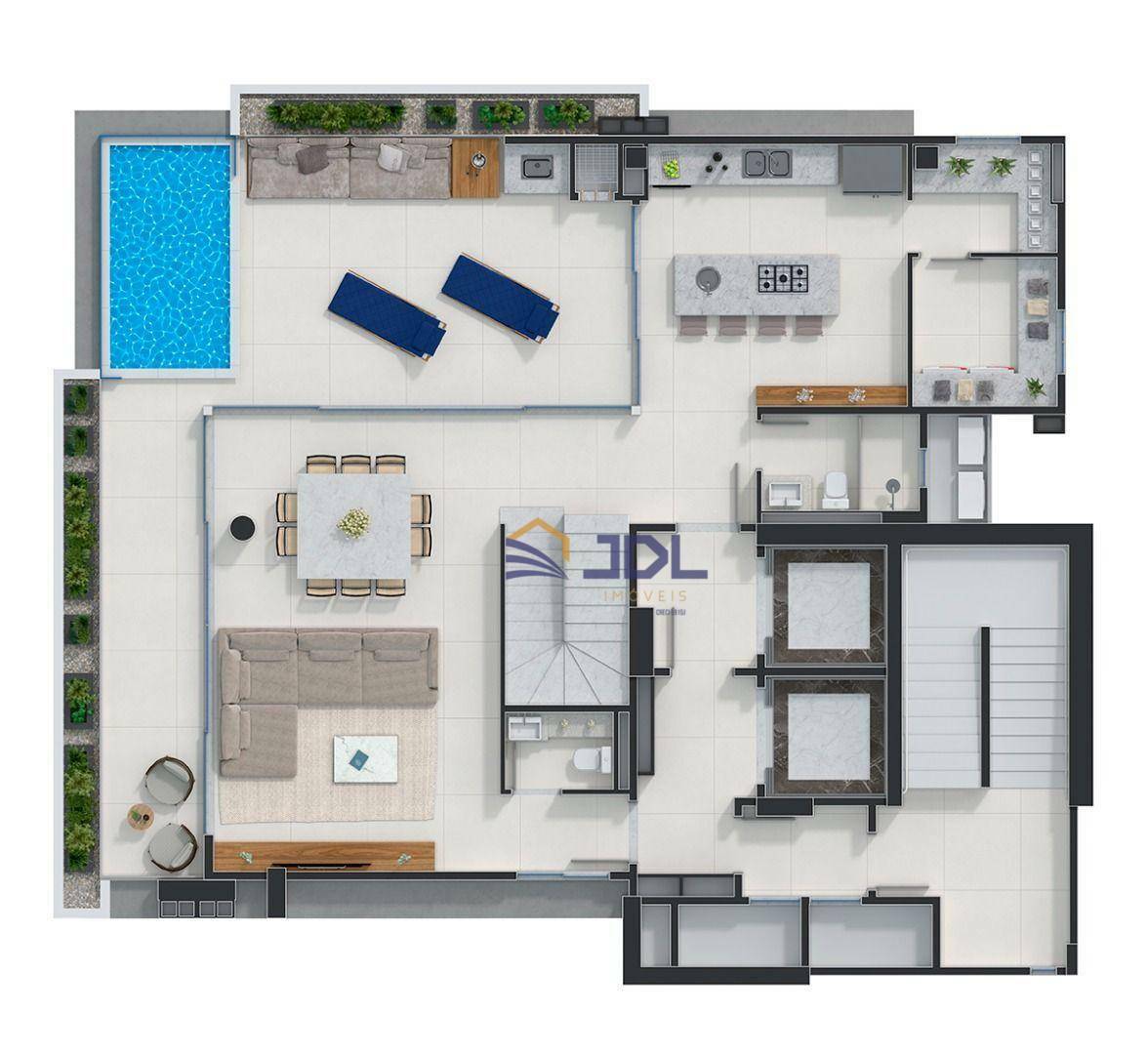 Apartamento à venda com 4 quartos, 199m² - Foto 21