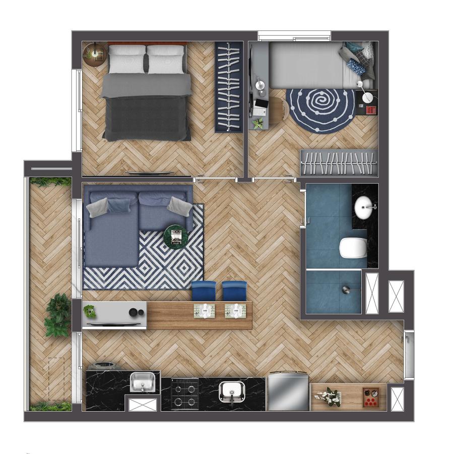 Apartamento à venda com 2 quartos, 2442m² - Foto 31