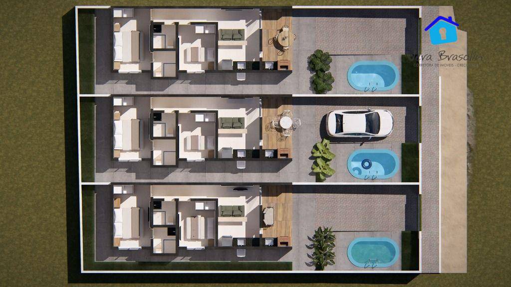 Casa, 2 quartos, 63 m² - Foto 3